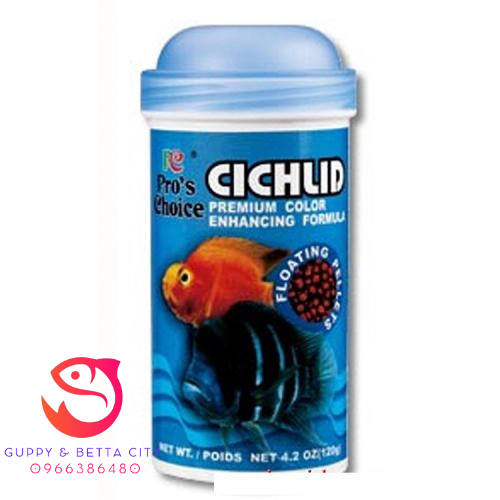 Thức ăn Cichlid Pro's Choice 120g